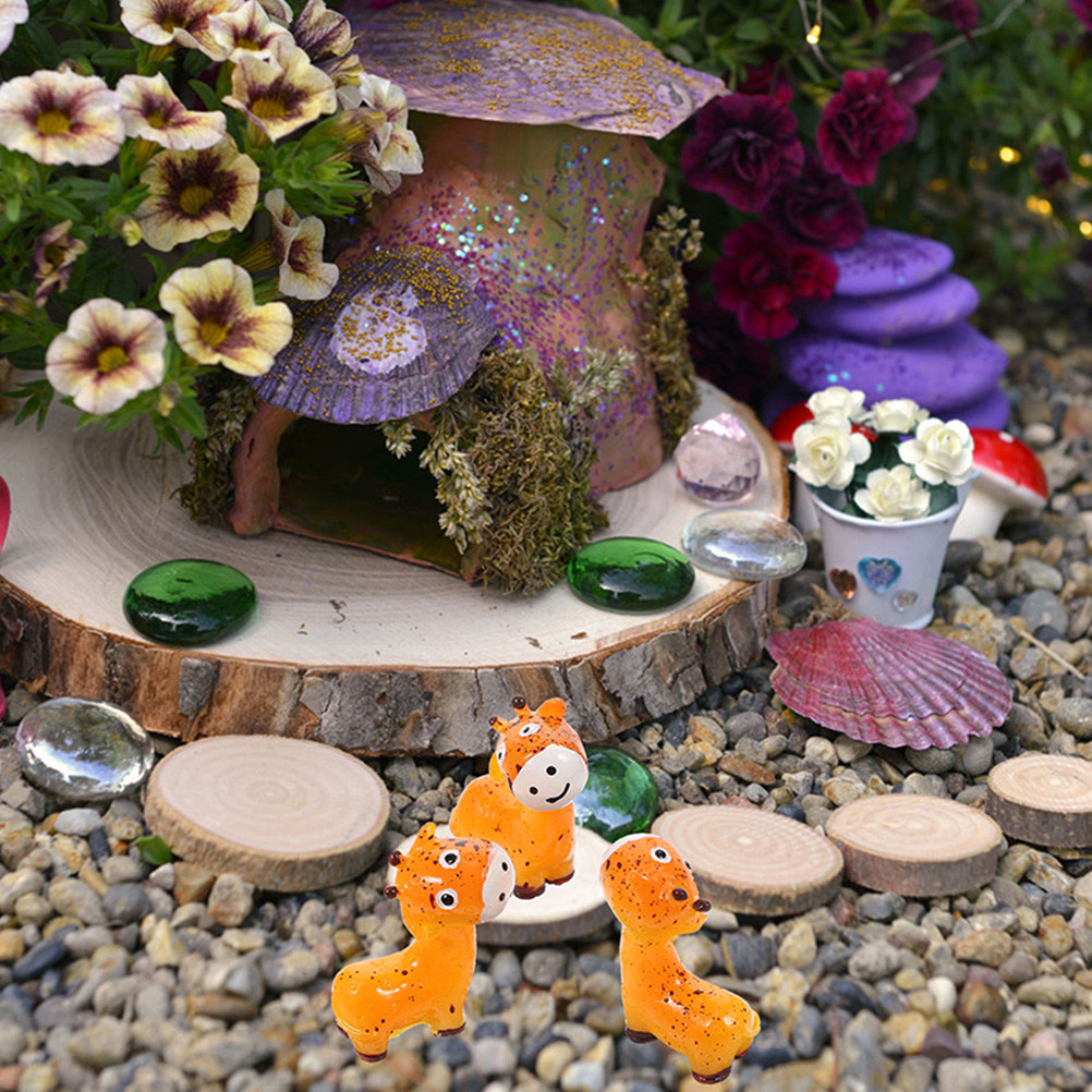 Bonsai Garden Mini - 10Pcs Sturdy Resin Mini Deer Decorations