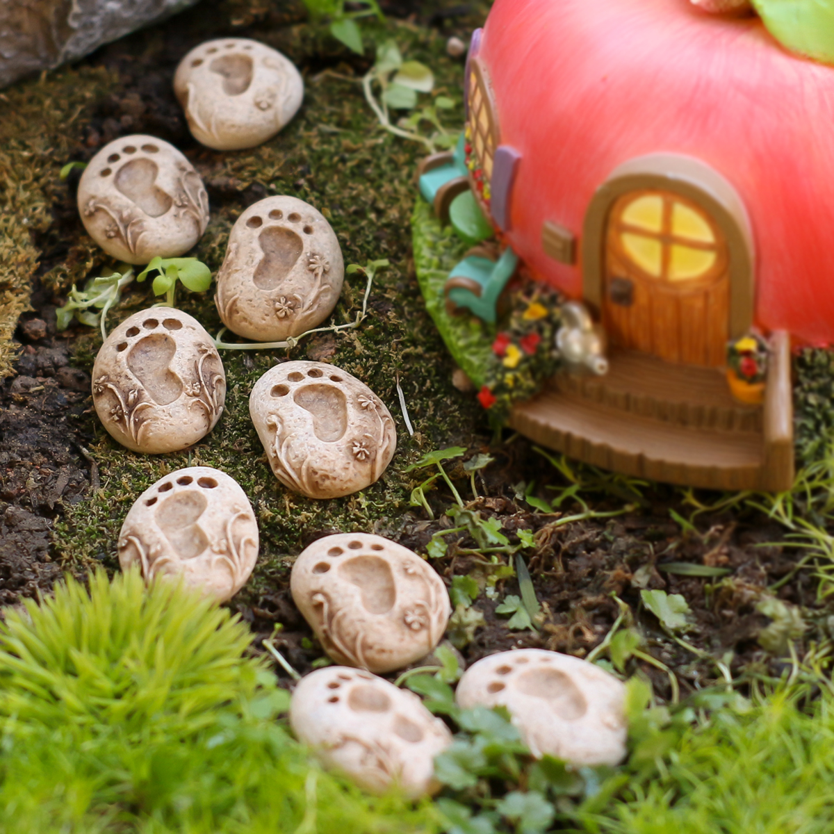 20 Pieces of Garden Footprint  - Bonsai Garden World ulasan dan harga