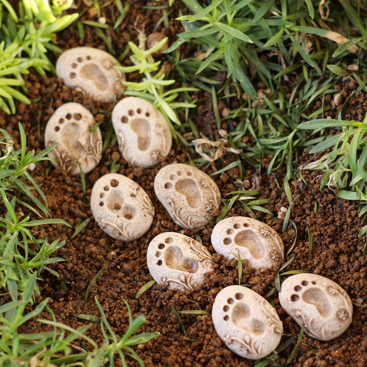 20 Pieces of Garden Footprint  - Bonsai Garden World ulasan dan harga