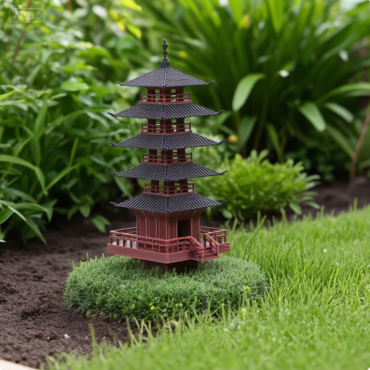 Garden Aquarium Bonsai Decor M - Bonsai Garden Mini ulasan dan harga