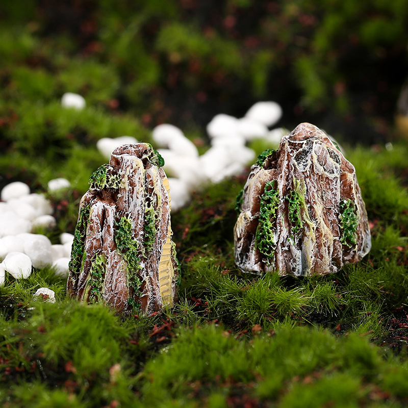 1Pcs Mini Mountain Miniature B - Bonsai Garden Mini ulasan dan harga