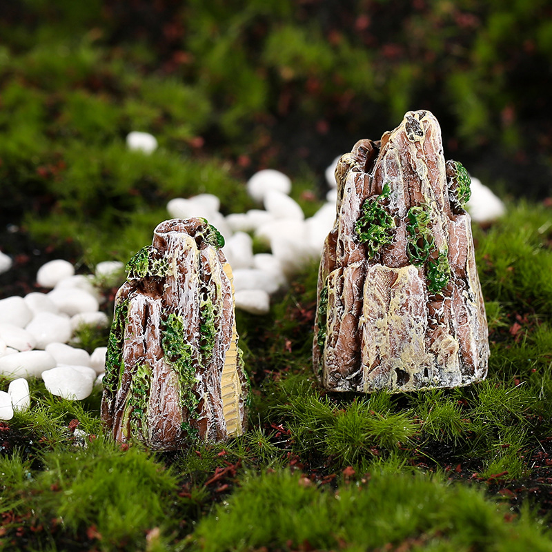 1Pcs Mini Mountain Miniature B - Bonsai Garden Mini ulasan dan harga