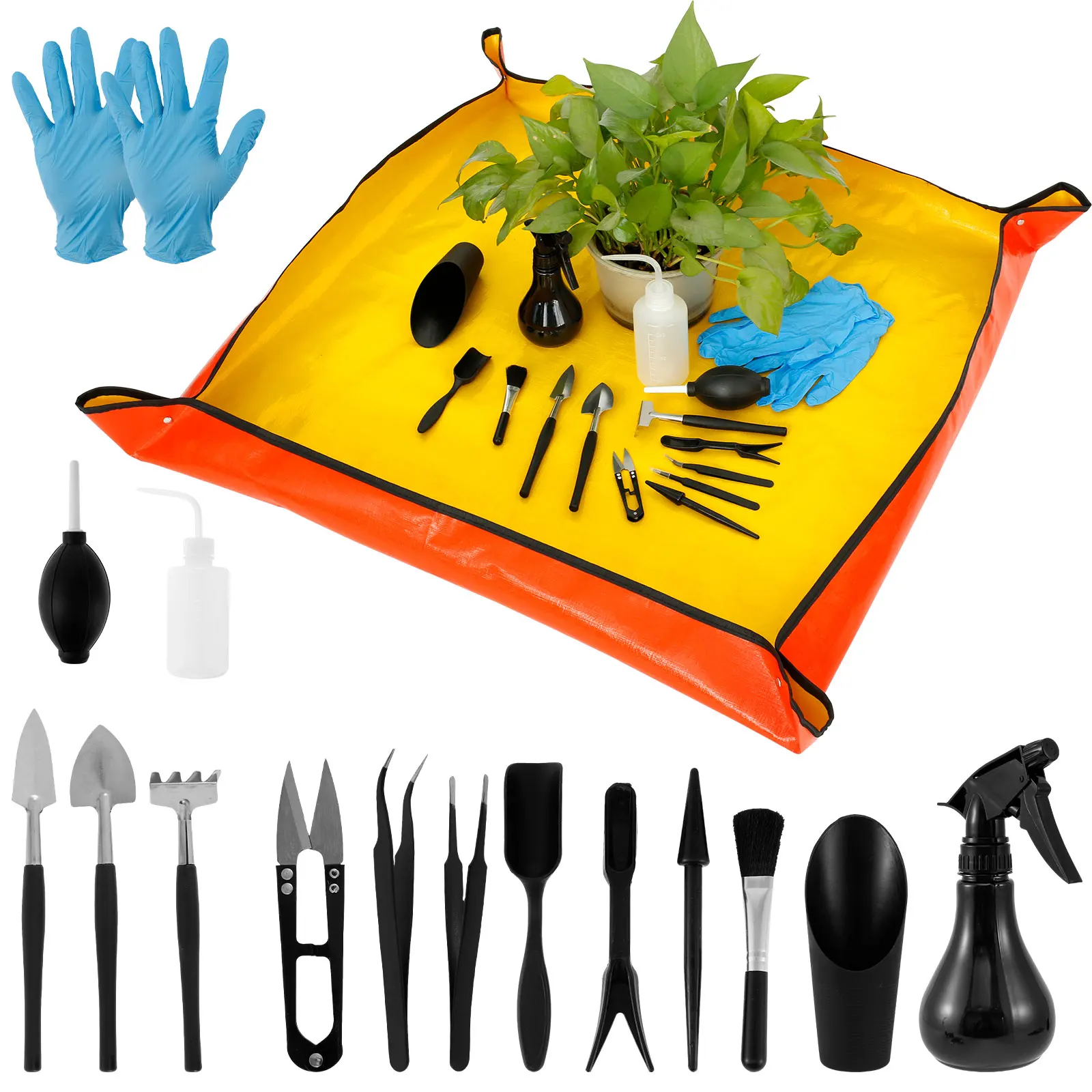 13/16Pcs Garden Succulent Plan - Bonsai Garden Mini ulasan dan harga