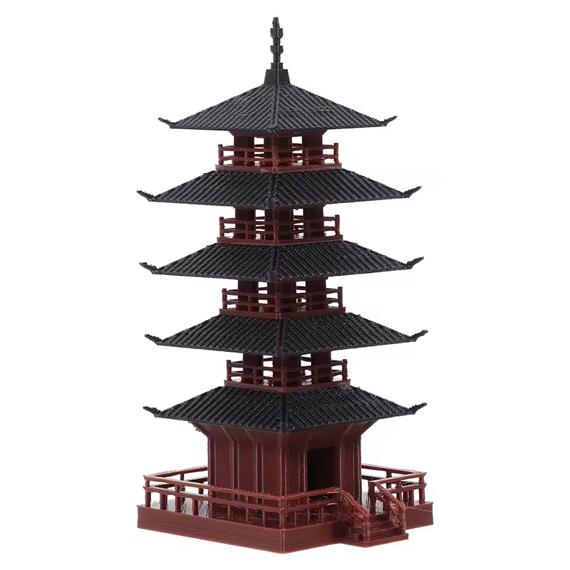 🛒1Pc Mini Pagoda Statue Chines - Bonsai Garden Mini ulasan dan harga
