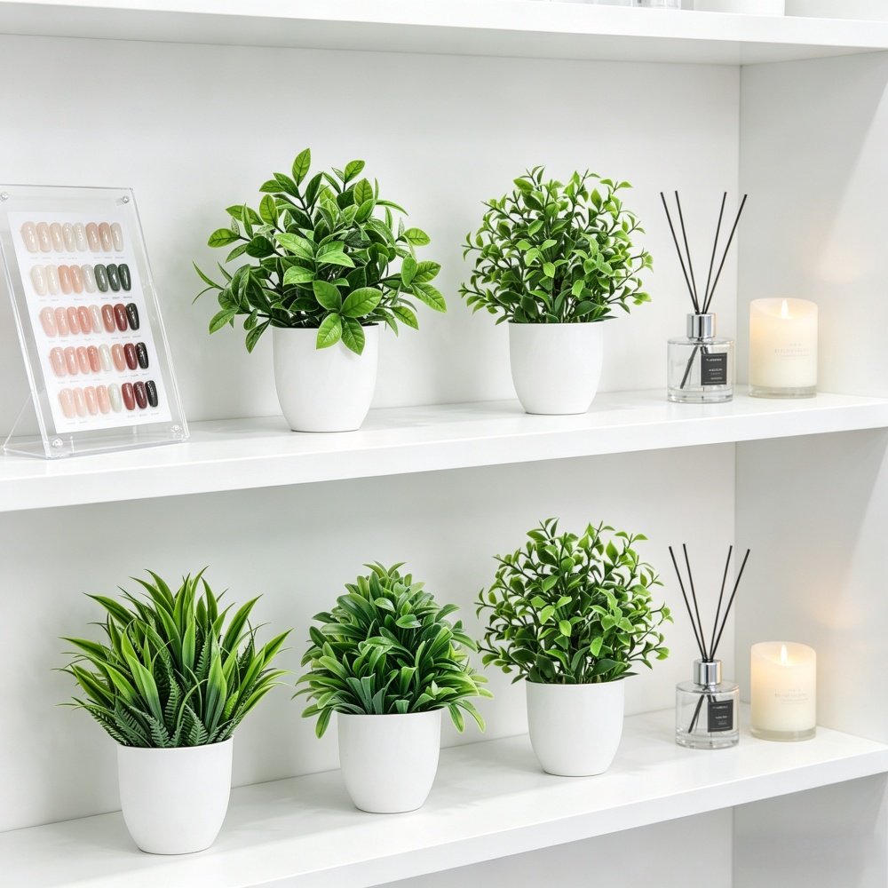 4pcs/set Mini Artificial Plant - Bonsai Garden Mini ulasan dan harga