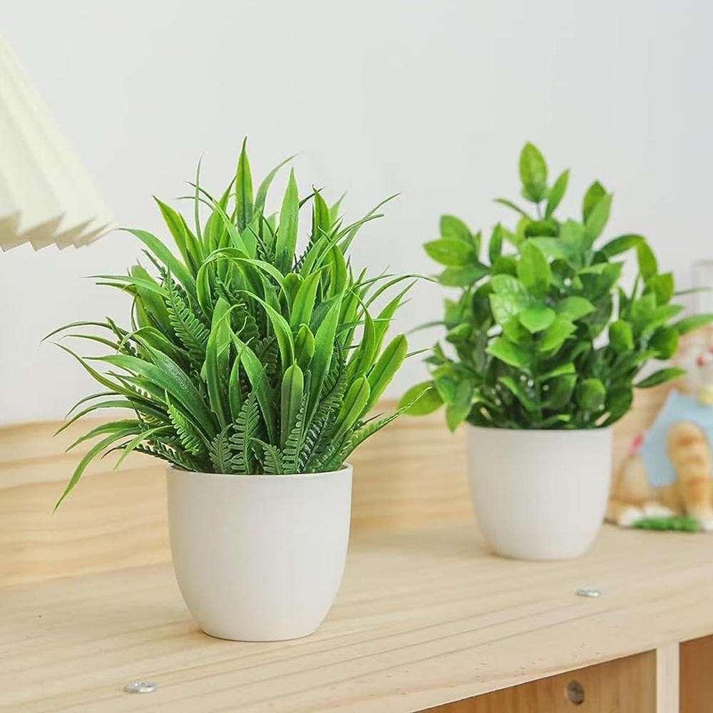 4pcs/set Mini Artificial Plant - Bonsai Garden Mini ulasan dan harga